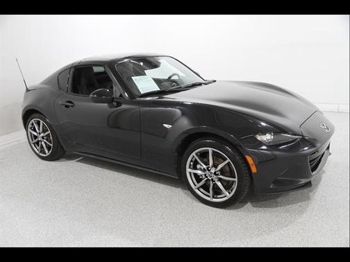 Jet Black Mica 2023 Mazda MX-5 Miata RF Grand Touring
