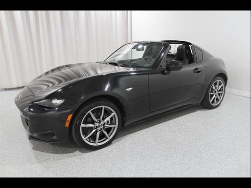 Jet Black Mica 2023 Mazda MX-5 Miata RF Grand Touring