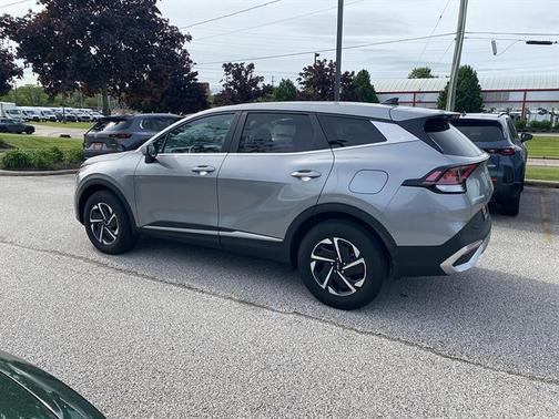 Steel Gray 2023 Kia Sportage Hybrid LX