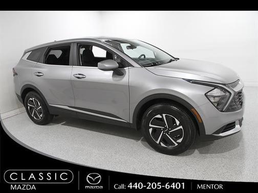 Steel Gray 2023 Kia Sportage Hybrid LX
