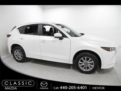 Rhodium White Metallic 2025 Mazda CX-5 Preferred