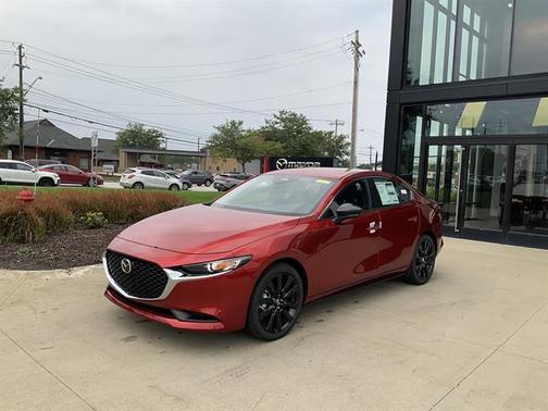 Soul Red Crystal Metallic 2026 Mazda Mazda3 FWD w/Select Package