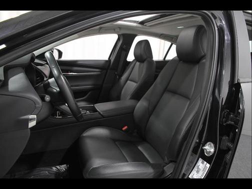 Jet Black 2024 Mazda Mazda3 FWD w/Preferred Package