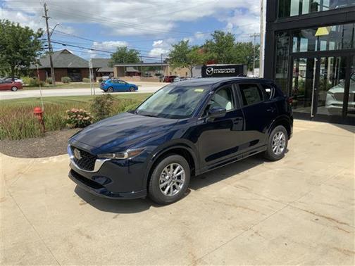 Deep Crystal Blue Mica 2025 Mazda CX-5 Preferred
