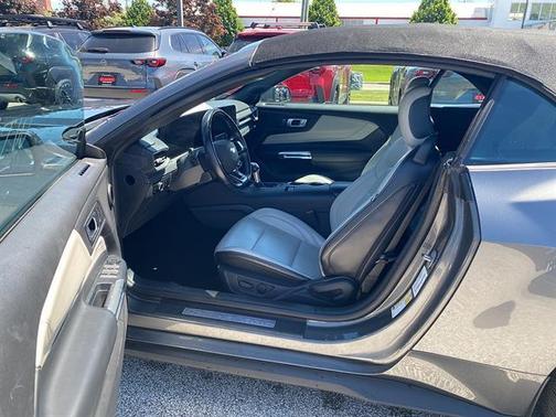 Carbonized Gray 2024 Ford Mustang EcoBoost Premium