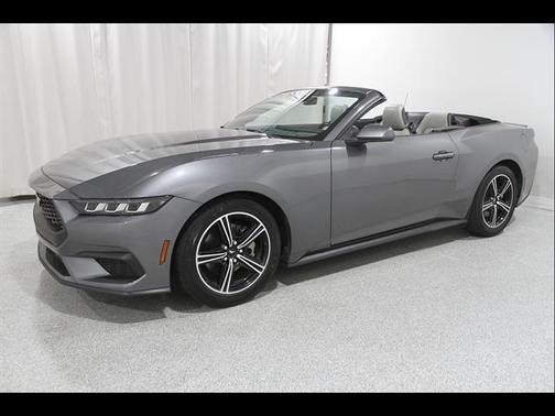 Carbonized Gray 2024 Ford Mustang EcoBoost Premium
