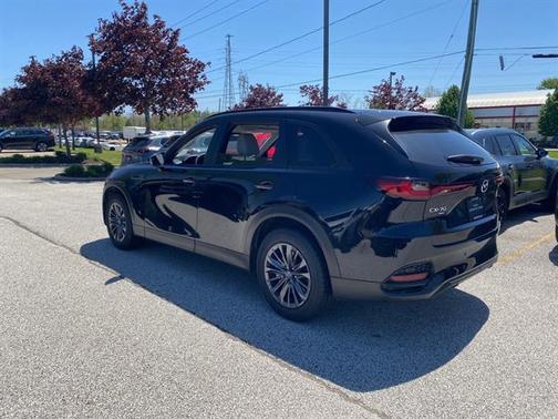 Jet Black Mica 2025 Mazda CX-70 3.3 Turbo Preferred Package