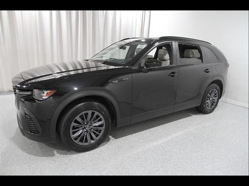 Jet Black Mica 2025 Mazda CX-70 3.3 Turbo Preferred Package