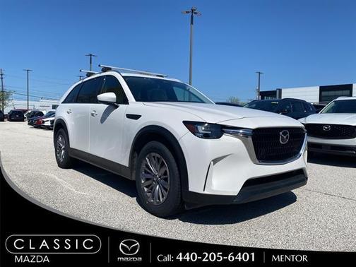 Rhodium White Metallic 2024 Mazda CX-90 Preferred Plus