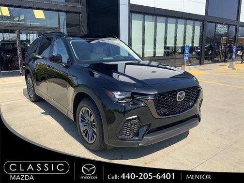 Jet Black Mica 2026 Mazda CX-70 PHEV SCP