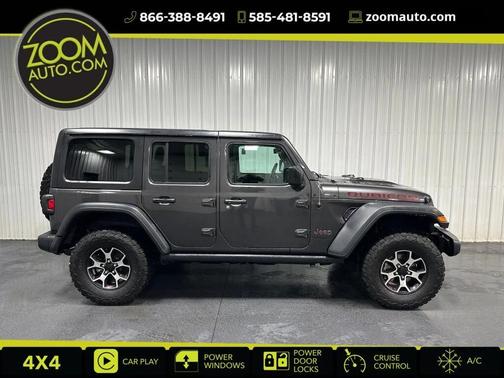 Gray 2020 Jeep Wrangler Unlimited Rubicon