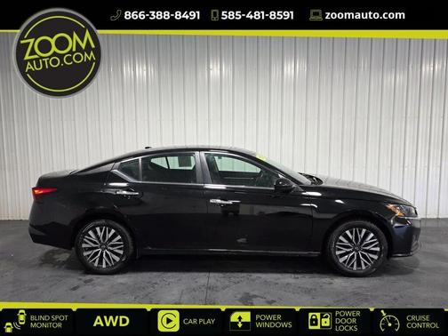 Super Black 2023 Nissan Altima 2.5 SV