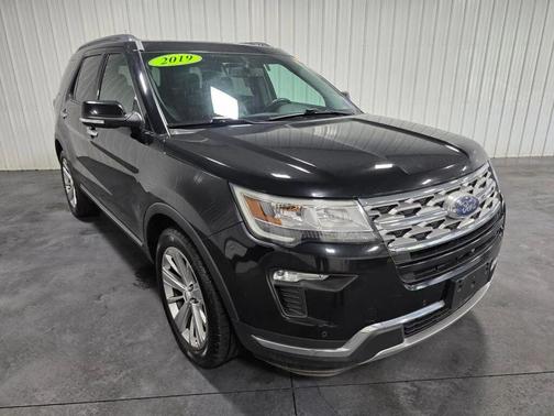 Agate Black Metallic 2019 Ford Explorer Limited