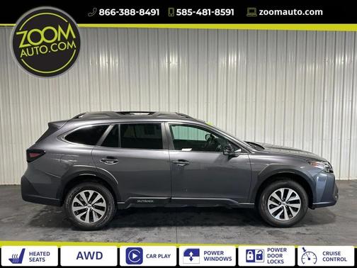 Crystal Black Silica 2024 Subaru Outback Premium