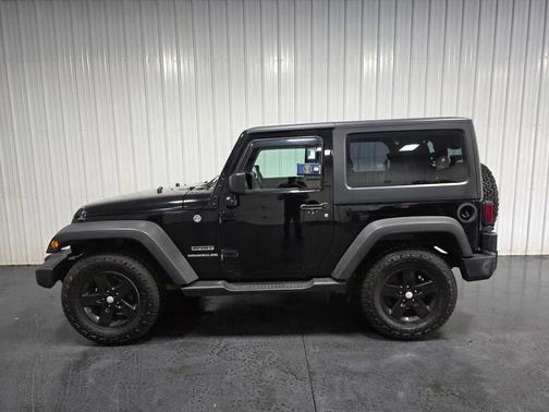 Black Clearcoat 2017 Jeep Wrangler Sport
