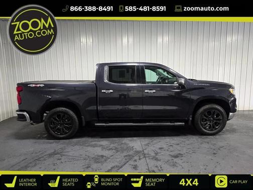 Dark Ash Metallic 2022 Chevrolet Silverado 1500 LTZ