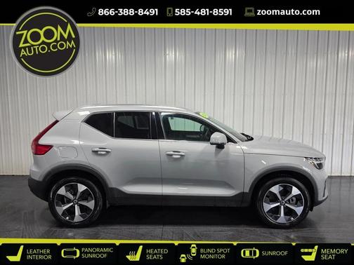 Blue 2024 Volvo XC40 B5 Plus Bright Theme