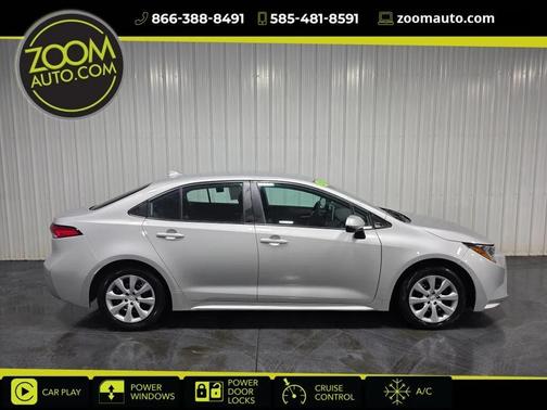 Classic Silver Metallic 2021 Toyota Corolla LE