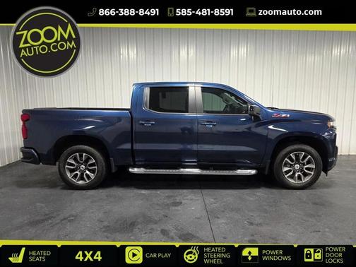 Northsky Blue Metallic 2021 Chevrolet Silverado 1500 RST