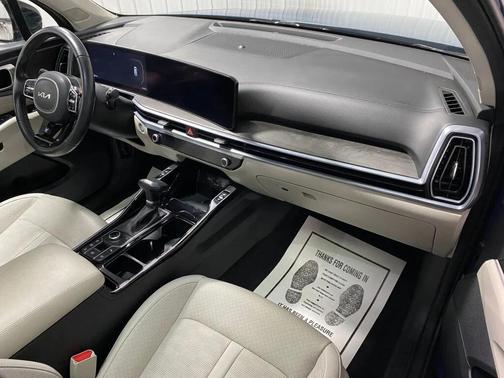 Midnight Lake Blue 2025 Kia Sorento SX