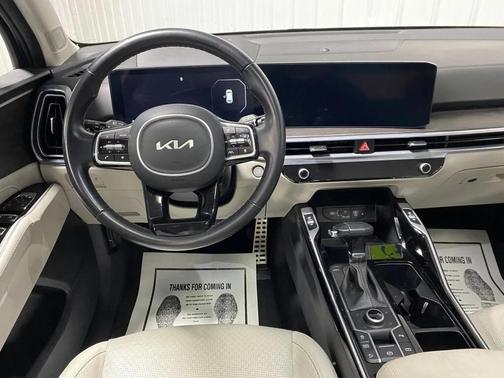 Midnight Lake Blue 2025 Kia Sorento SX