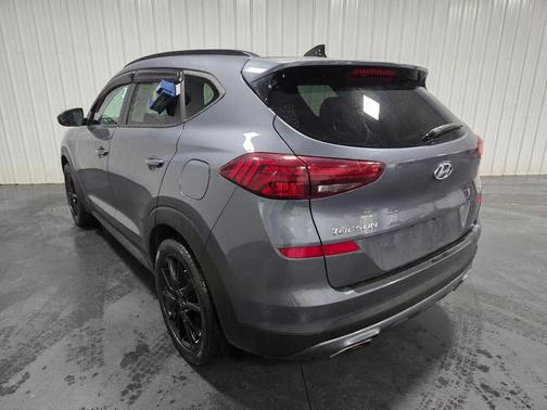 Coliseum Gray 2019 Hyundai TUCSON Night