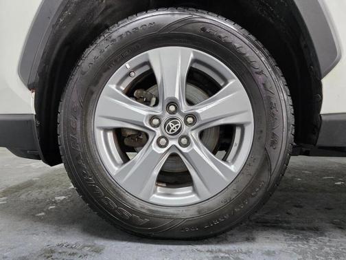White 2022 Toyota RAV4 Hybrid LE