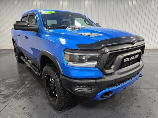 Hydro Blue Pearlcoat 2021 RAM 1500 Rebel