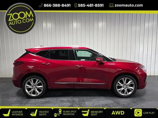 Cajun Red Tintcoat 2019 Chevrolet Blazer Premier