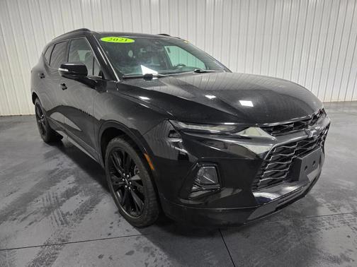 Black 2021 Chevrolet Blazer RS