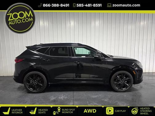 Black 2021 Chevrolet Blazer RS