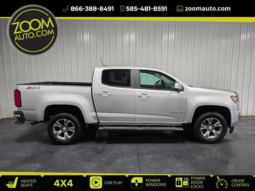 Silver Ice Metallic 2018 Chevrolet Colorado Z71