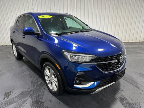 Sapphire Metallic 2023 Buick Encore GX Preferred