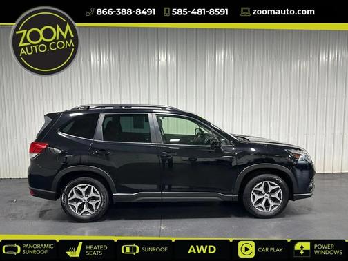 Black 2023 Subaru Forester Premium