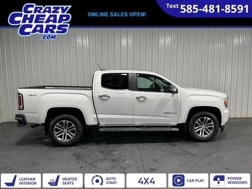 Summit White 2016 GMC Canyon SLT