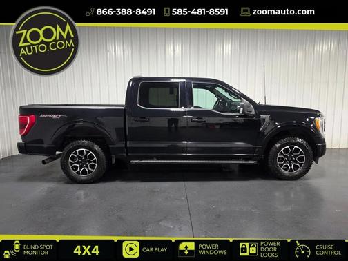 Agate Black Metallic 2021 Ford F-150 XLT