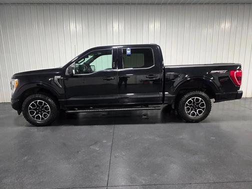 Agate Black Metallic 2021 Ford F-150 XLT