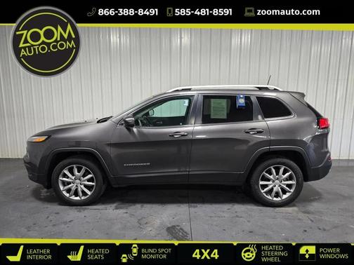 Granite Crystal Metallic Clearcoat 2018 Jeep Cherokee Limited