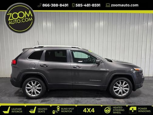 Granite Crystal Metallic Clearcoat 2018 Jeep Cherokee Limited