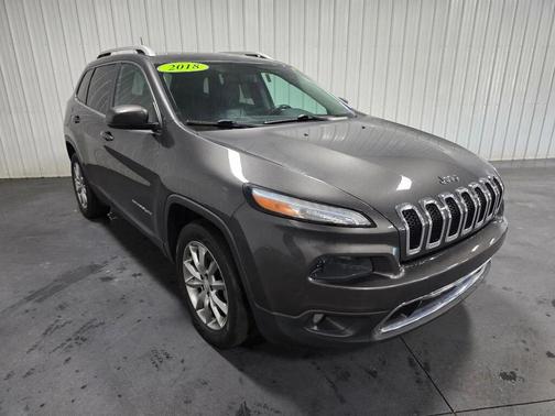 Granite Crystal Metallic Clearcoat 2018 Jeep Cherokee Limited
