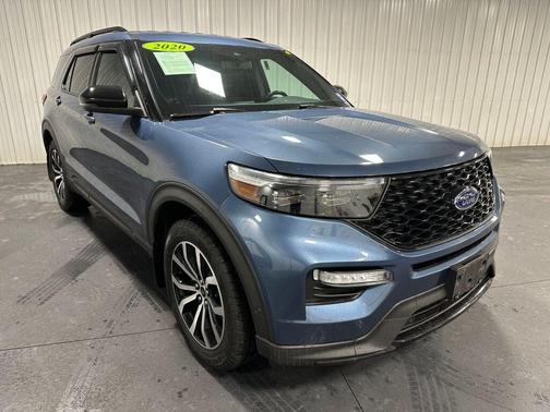 Blue Metallic 2020 Ford Explorer ST