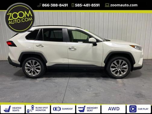 Blizzard Pearl 2019 Toyota RAV4 Limited