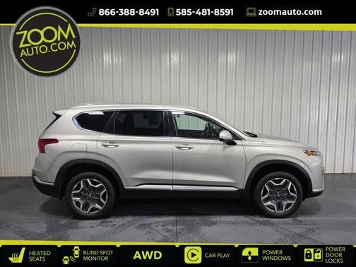Shimmering Silver 2022 Hyundai Santa Fe Plug-In Hybrid SEL Convenience