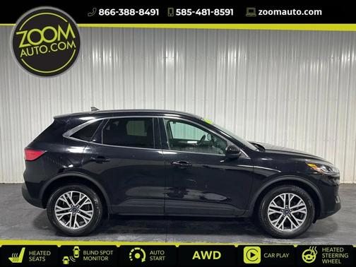 Agate Black Metallic 2021 Ford Escape SEL