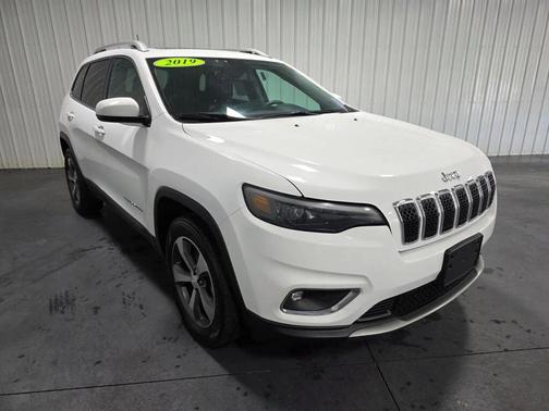 Bright White Clearcoat 2019 Jeep Cherokee Limited