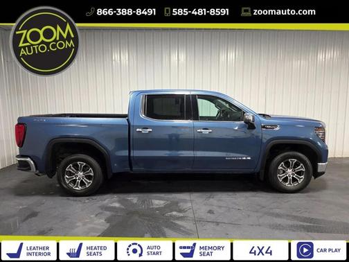 Downpour Metallic 2024 GMC Sierra 1500 SLT