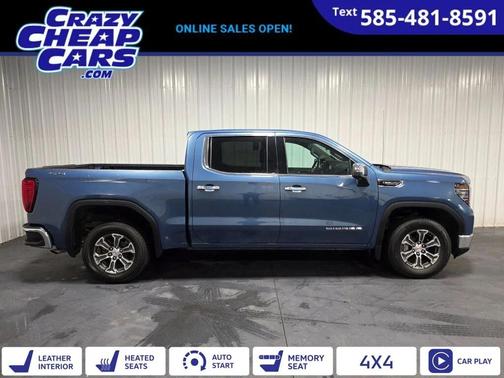 Downpour Metallic 2024 GMC Sierra 1500 SLT