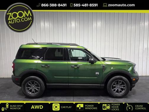Eruption Green Metallic 2023 Ford Bronco Sport Big Bend