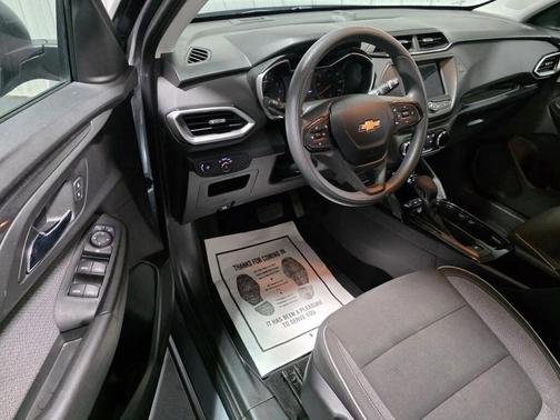 Satin Steel Metallic 2021 Chevrolet Trailblazer LS