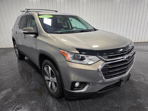 Sable Brown Metallic 2018 Chevrolet Traverse LT Leather
